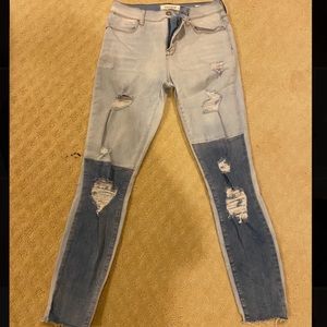 Two Tone Jeans